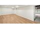 Finished basement provides flexible living space with durable flooring and easy access to storage at 2987 Windward Nw Dr, Kennesaw, GA 30152