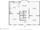 Layout of the home's first floor, featuring a kitchen, living room, dining room, and breakfast nook at 2987 Windward Nw Dr, Kennesaw, GA 30152