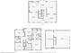Complete floor plans include first and second stories plus basement and garage at 2987 Windward Nw Dr, Kennesaw, GA 30152