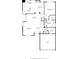 First floor showing kitchen, dining room, Gathering room, main bedroom, and garage at 1887 Chamdun Pl, Brookhaven, GA 30341