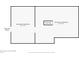 Basement floor plan showing layout of unfinished areas and stairwell location at 402 Summit Ridge Ter, Lawrenceville, GA 30046