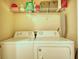 Laundry room featuring a side-by-side washer and dryer at 2160 Dillard Xing, Tucker, GA 30084