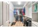 Walk in closet with ample shelving and hanging space for clothes and accessories at 1481 Highway 85 Connector, Brooks, GA 30205