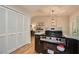 Spacious kitchen showing stainless steel oven, granite countertops, and hardwood floors at 2336 Vistamont Dr, Decatur, GA 30033