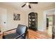 Sitting room featuring hardwood floors, ample natural light, and a relaxing atmosphere at 2336 Vistamont Dr, Decatur, GA 30033