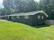 Beautifully maintained, one-story brick house with a lush green lawn and a driveway at 6914 N Baggett Rd, Douglasville, GA 30134