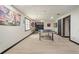 Finished basement features modern flooring, trim, and recessed lighting at 165 Colony Cir, Canton, GA 30114