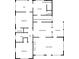 Detailed floor plan featuring bedrooms, living spaces, kitchen, and sunroom layout at 3366 College St, College Park, GA 30337