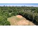 Aerial shot featuring a large ball field, trees, city skyline, and buildings at 311 Peachtree Hills Ne Ave # 10C, Atlanta, GA 30305