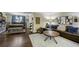 Open-concept living room and dining area, perfect for entertaining and daily living at 311 Peachtree Hills Ne Ave # 10C, Atlanta, GA 30305