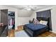 A cozy bedroom with a plush bed and ample closet space, perfect for restful nights at 1384 Sunrise Way, Lawrenceville, GA 30046