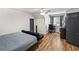 This room includes both a bed, a futon, and a desk, making it a great multi-purpose space at 1384 Sunrise Way, Lawrenceville, GA 30046