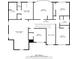 Detailed floor plan showcasing the layout and dimensions of the upper level at 3230 Sundew Nw Dr, Acworth, GA 30101