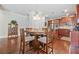 Kitchen and dining area showcasing granite countertops, stainless steel appliances, and a breakfast nook at 3230 Sundew Nw Dr, Acworth, GA 30101