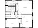 Second-floor layout featuring a primary bedroom, two bathrooms, and two additional bedrooms at 6997 Vesta Brook Dr, Morrow, GA 30260