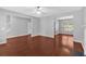 Spacious living room with hardwood floors and neutral walls at 40 Polo Xing, Hiram, GA 30141