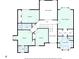 Upstairs floor plan highlighting bedroom suites and a large primary bedroom with walk-in closets and bath at 10000 Groomsbridge Rd, Johns Creek, GA 30022