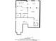Basement floor plan of a 3627 sq ft home with recreation room and enclosed patio at 120 Laurel Rdg, Canton, GA 30114