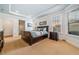 A spacious main bedroom with views of the outdoors at 120 Laurel Rdg, Canton, GA 30114