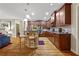 Well-equipped kitchen featuring stainless steel appliances and bar seating at 6217 Millstone Trl, Douglasville, GA 30135