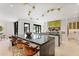 Spacious kitchen featuring double islands, seating, and chef's appliances at 1 Habersham Nw Way, Atlanta, GA 30305