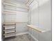 Walk-in closet with adjustable shelving and drawers providing ample storage space at 905 Juniper Ne St # 808, Atlanta, GA 30309