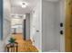 Hallway with modern decor connecting to kitchen and main living space at 130 26Th Nw St # 415, Atlanta, GA 30309