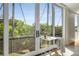 Patio featuring lots of trees and a table and chair at 130 26Th Nw St # 415, Atlanta, GA 30309
