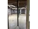Large unfinished basement offering a blank canvas for customization and storage solutions at 618 Old Doss Dr, Canton, GA 30115