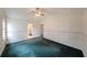 Main bedroom with high ceilings and doorway at 251 Lambeth Dr, Hiram, GA 30141