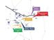 Community map highlighting local amenities, schools, parks, hospitals, and major roads for easy navigation at 45 Vermillion Trl, Covington, GA 30016