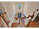 A grand 2-story foyer features a large window and views of the front yard at 6009 Castleton Mnr, Cumming, GA 30041