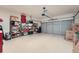Spacious two car garage with epoxy floor and ample storage space at 351 Gaines St, Marietta, GA 30060