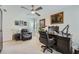Well-lit home office features comfortable seating and professional work space at 351 Gaines St, Marietta, GA 30060