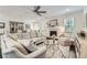 Cozy living room featuring a fireplace, plush seating, and plenty of natural light at 351 Gaines St, Marietta, GA 30060