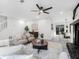 Inviting living room with modern decor, neutral tones, and a cozy atmosphere at 845 Heritage Dr, Stone Mountain, GA 30088