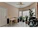 Cozy breakfast nook with a charming table and chairs, brightened by natural light from large windows at 2694 Sterling Dr, Lawrenceville, GA 30043