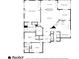 Detailed floor plan layout showcasing room placements at 7994 Larksview Dr, Fairburn, GA 30213