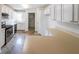 Bright kitchen featuring white cabinets, stainless steel appliances, and ample counter space at 900 Mill Stone Dr, Marietta, GA 30062