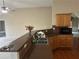Kitchen featuring an island, granite counters, and a stainless-steel double sink at 1266 Laurelwood Ct, Lawrenceville, GA 30045