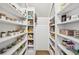 Spacious pantry with floor to ceiling shelves perfect for storing food at , Buford, GA 30518
