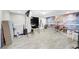 Unfinished basement area with painted walls, concrete floor, and space for storage or customization at 1887 Chedworth Ct, Stone Mountain, GA 30087