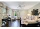 Cozy bedroom with patterned wallpaper, vintage furniture, and natural light at 3382 Habersham Rd, Atlanta, GA 30305