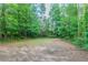 Picture of an empty lot surrounded by lush trees, perfect for building a dream home at 7113 Ambercrest Ct, Austell, GA 30168