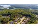 Beautiful aerial view of a lakeside community nestled among lush greenery and trees at , Cumming, GA 30041