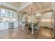 Spacious kitchen with island features stainless appliances and ample storage space and flows to other living areas at , Cumming, GA 30041