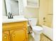 Bathroom with vanity and shower at 35 Brooke Holw, Covington, GA 30016