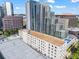 Panoramic view of the building complex and surrounding urban landscape, showcasing nearby city buildings at 1421 Peachtree Ne St # 304, Atlanta, GA 30309