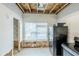 Kitchen area awaiting renovation; ample natural light streams through the window at 2255 Bigwood Trl, Atlanta, GA 30349