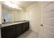 Bathroom featuring a double sink vanity with granite countertops at 2522 Bear Mountain St, Lithonia, GA 30058